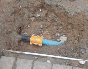 贡嘎水管漏水检测的情况